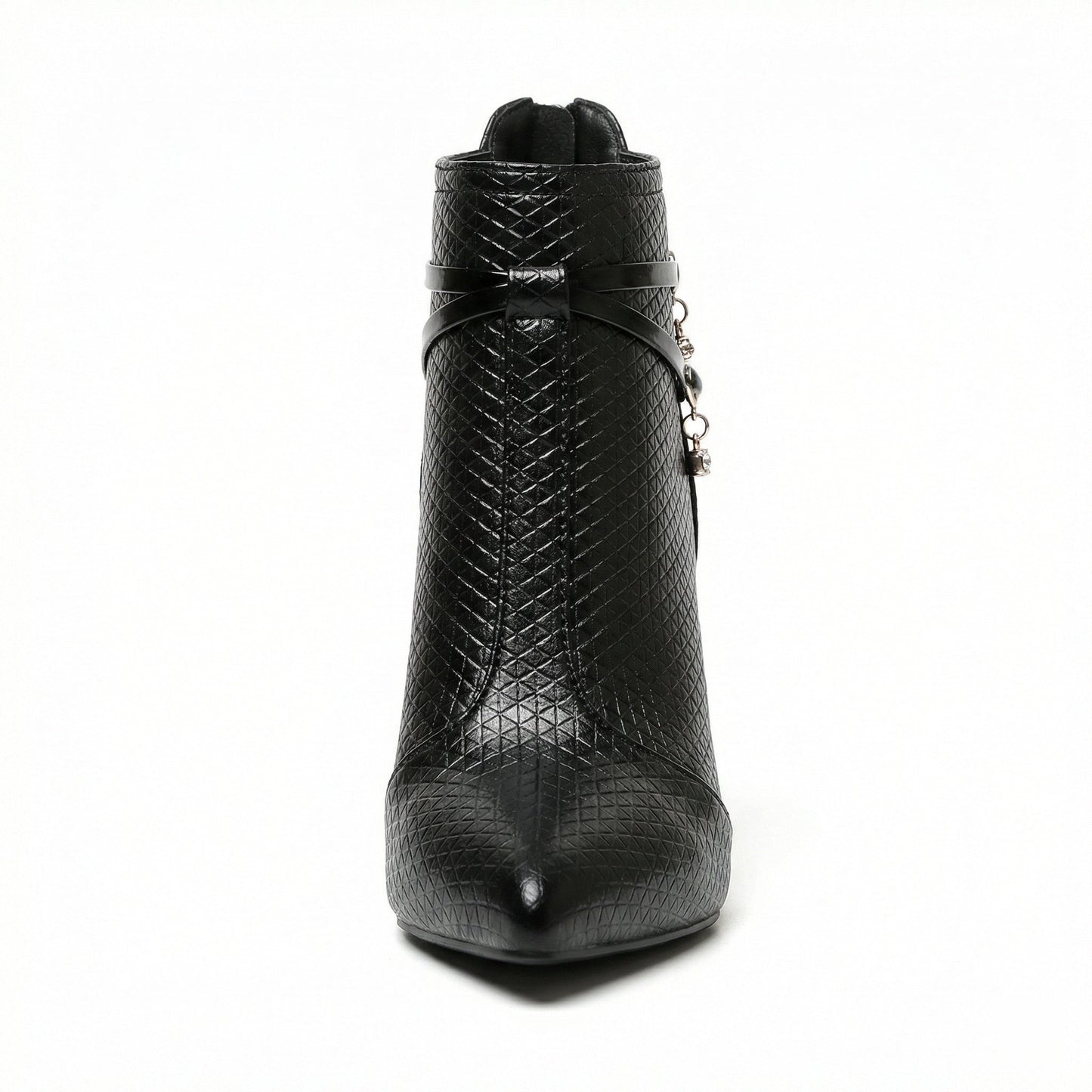 Damen Stiefeletten Spitze