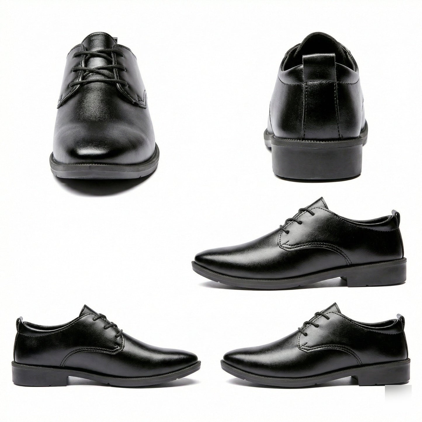 Herren Leder Schnürschuhe Rutschfeste Sohle