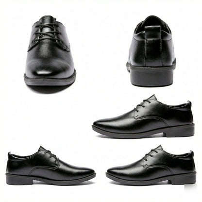 Herren Leder Schnürschuhe Rutschfeste Sohle
