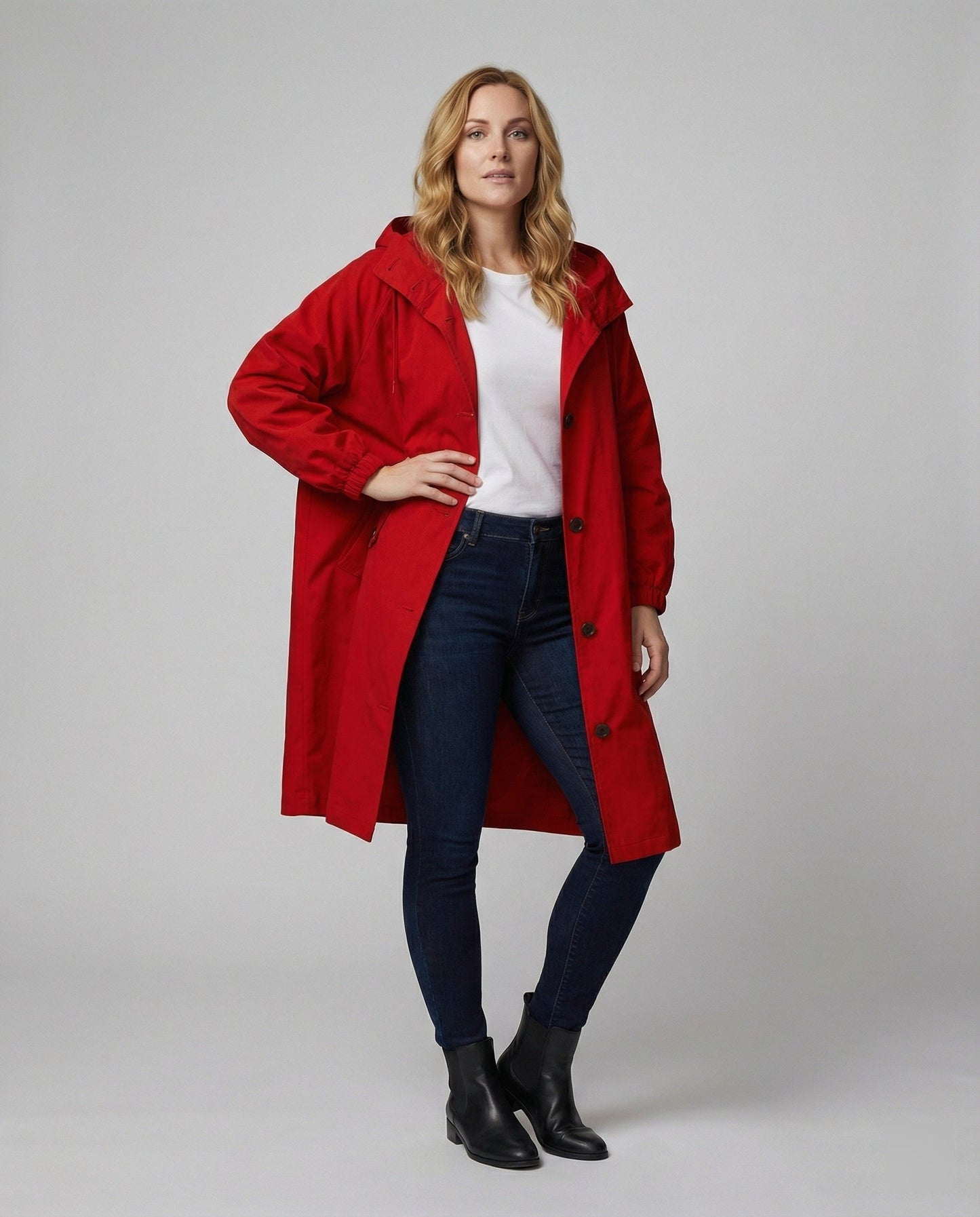 Damen Winterjacke Mit Kapuze Stilvoll