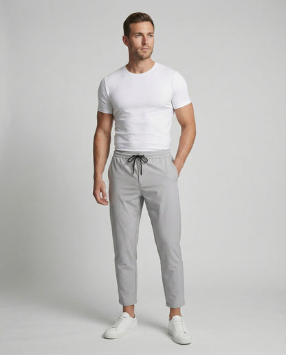 Herrenhose Leicht Bequem Verstellbarer Bund Seiten-Taschen