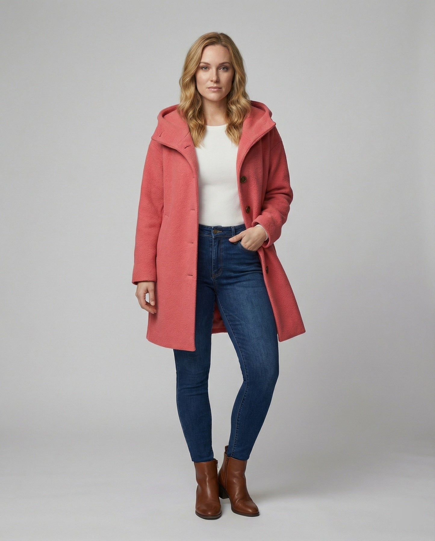 Damen Winterjacke Warme Hochwertige Daunenjacke