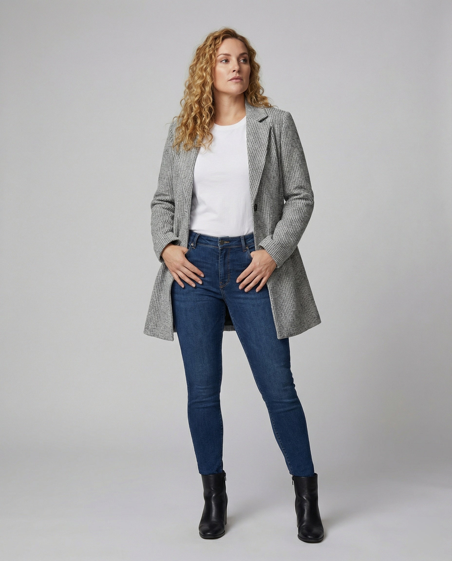 Damen Strickjacke Elegante Langarm - Norvielle