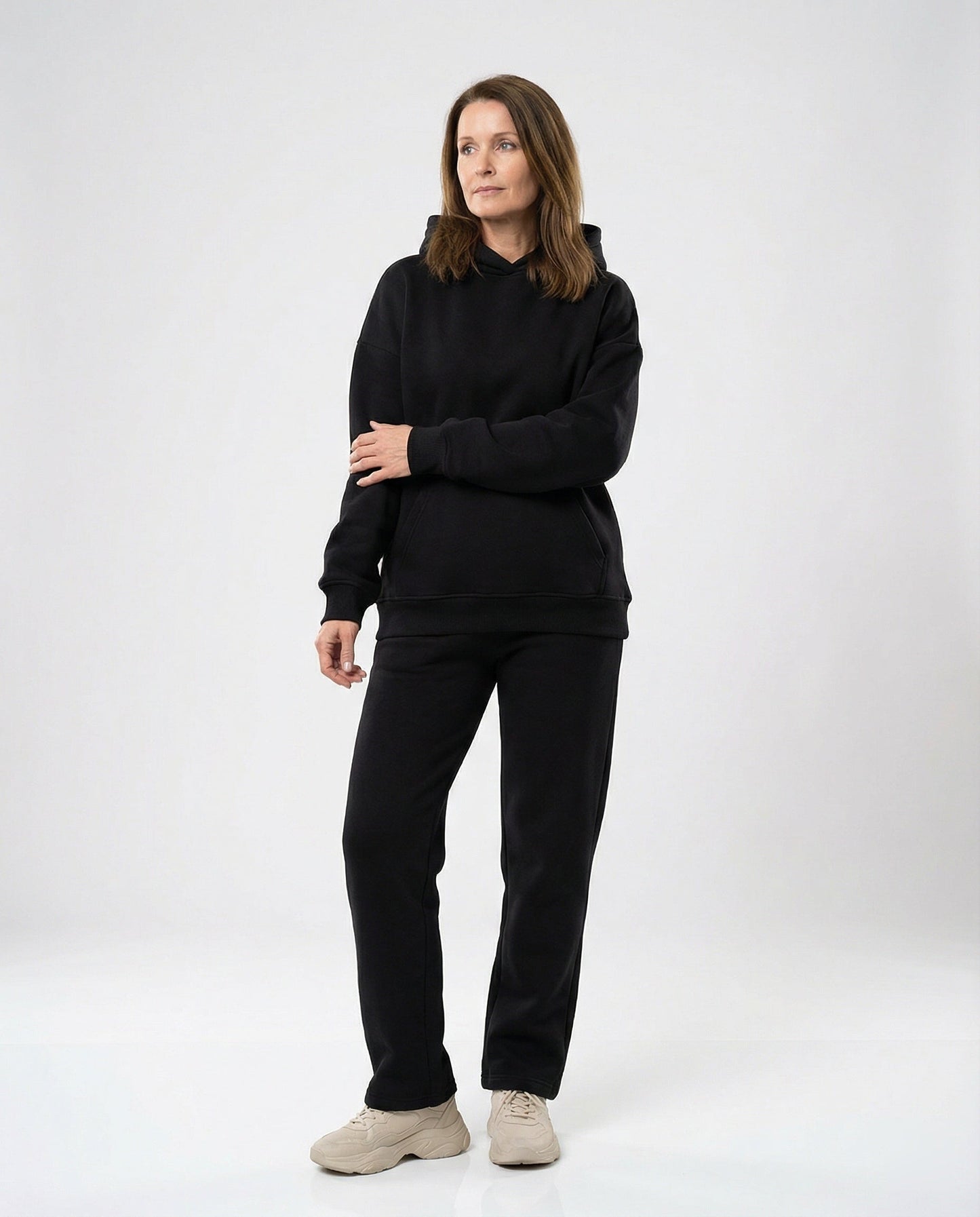 Damen Sweatanzug Hochkragen Sportlich Bequem - Norvielle
