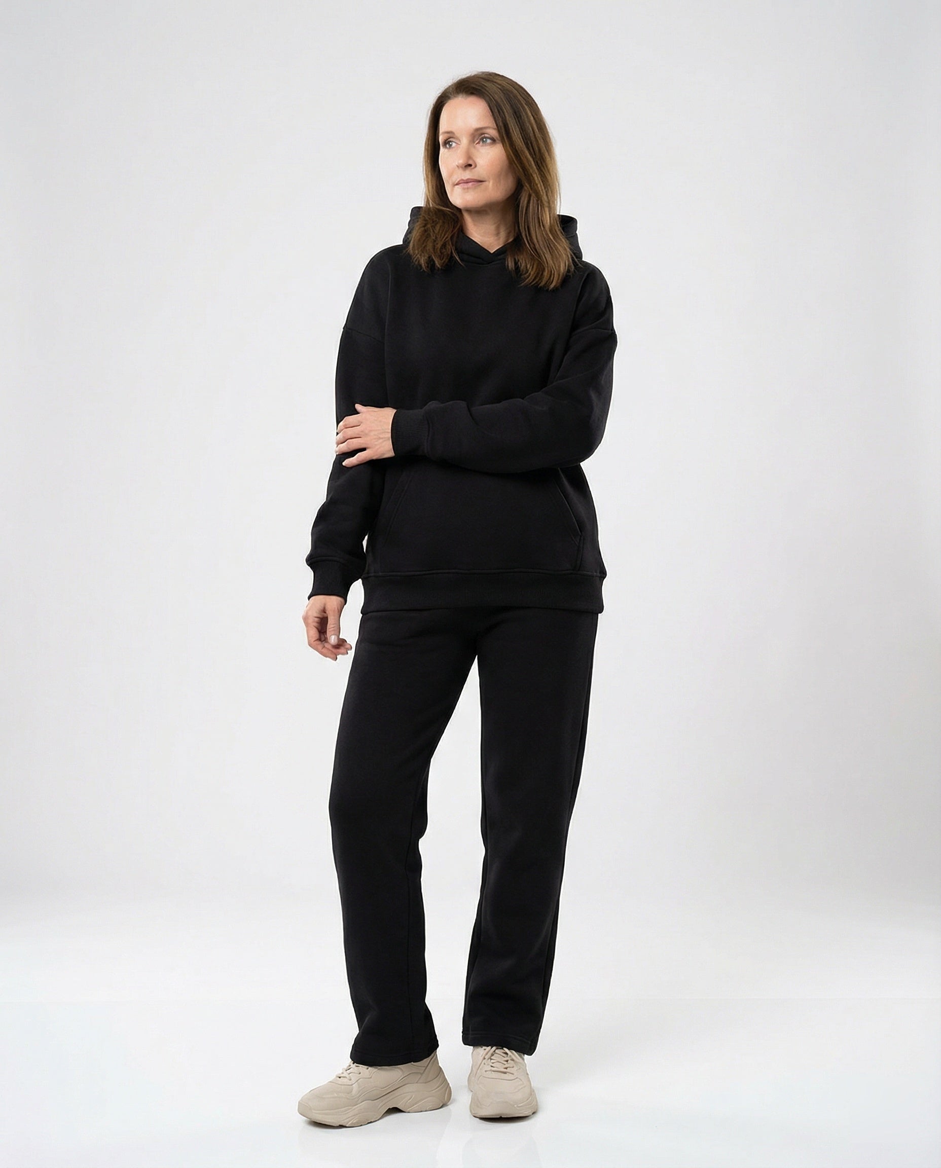 Damen Sweatanzug Hochkragen Sportlich Bequem - Norvielle