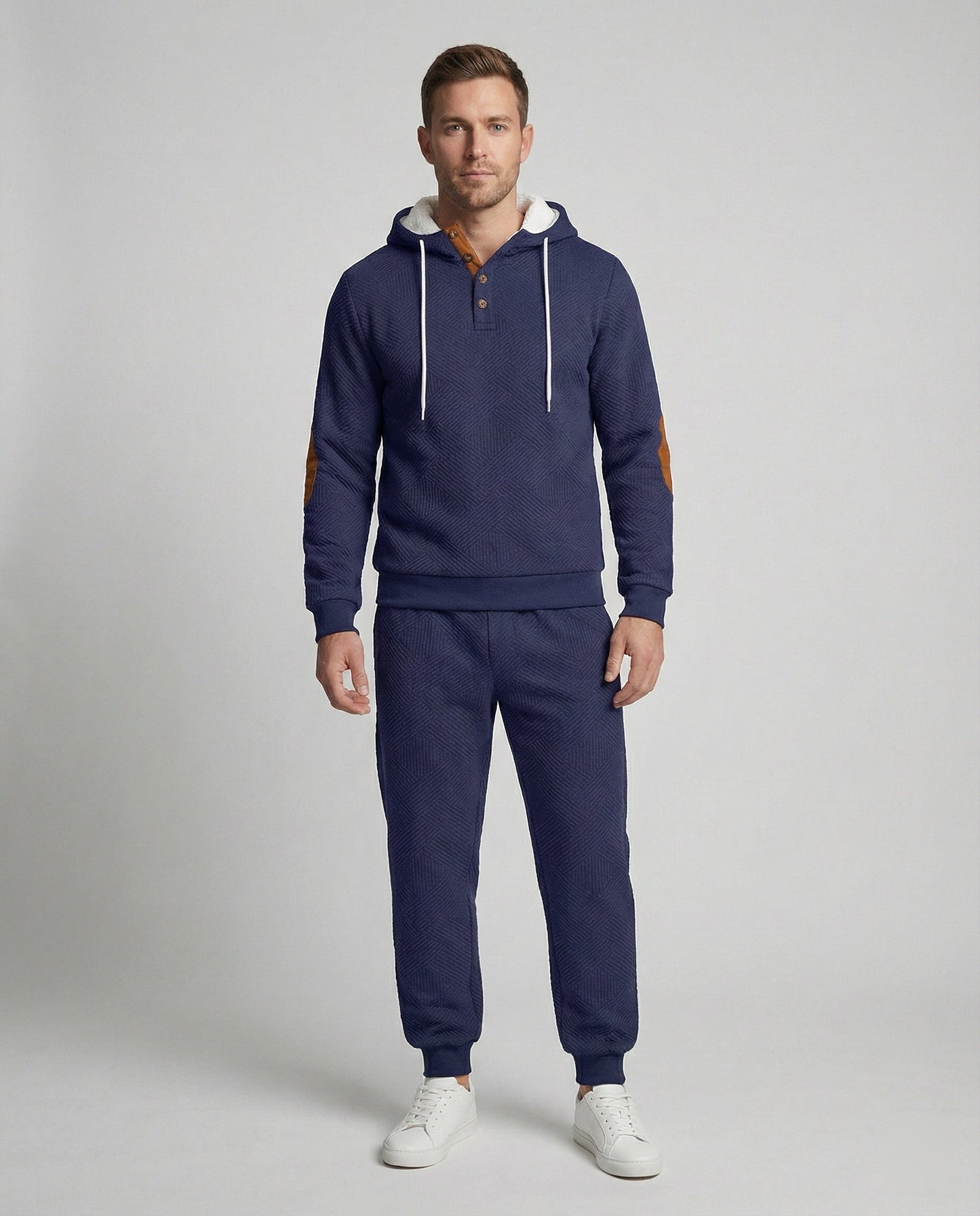 Herren Jogginganzug Hoodie Set Komfort