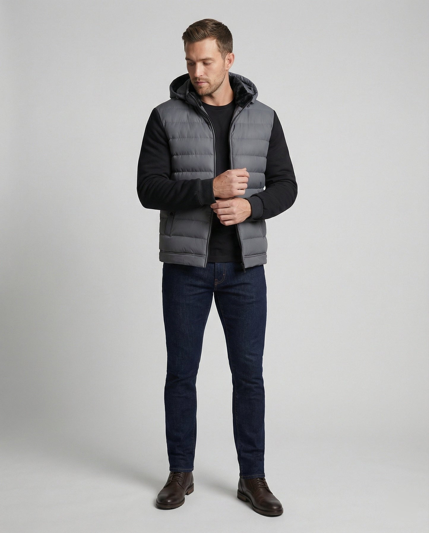 Herren Kapuzenparka Warm Wasserabweisend - Norvielle