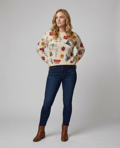 Damen Pullover Großstadt Chic