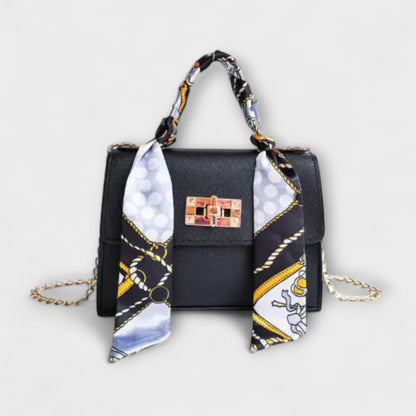 Damenhandtasche mit Ketten Schulterriemen Elegantes Design