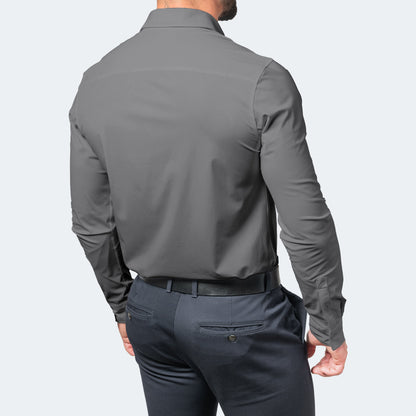 Herren Komfort-Hemd aus Stretch-Material Knitterfrei Modern
