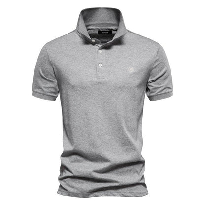 Herren Slim-Fit Poloshirt Elegantes Design Zeitlos