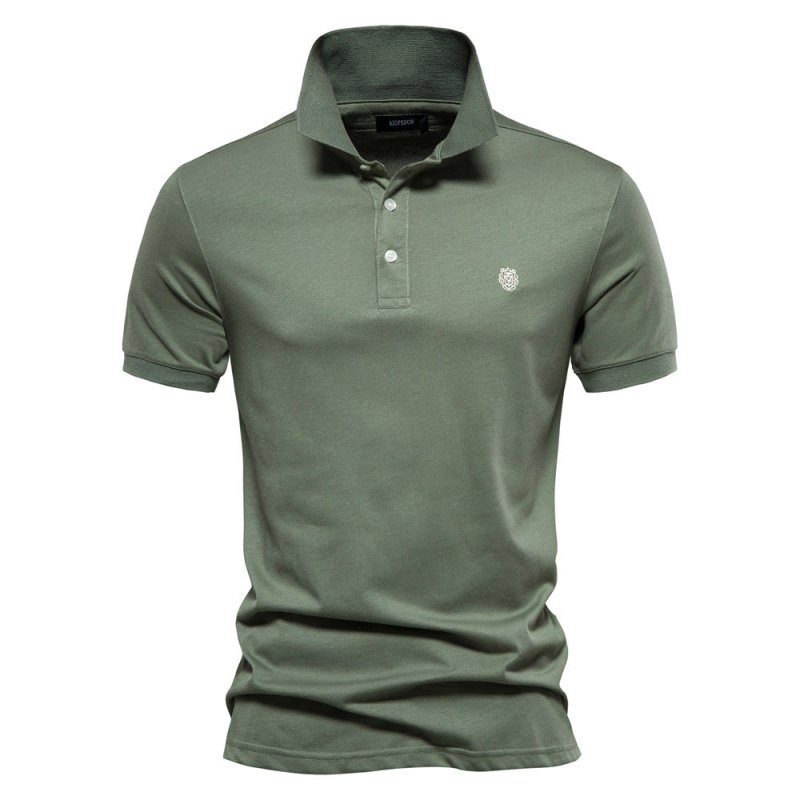 Herren Slim-Fit Poloshirt Elegantes Design Zeitlos