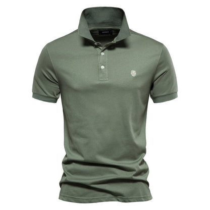 Herren Slim-Fit Poloshirt Elegantes Design Zeitlos
