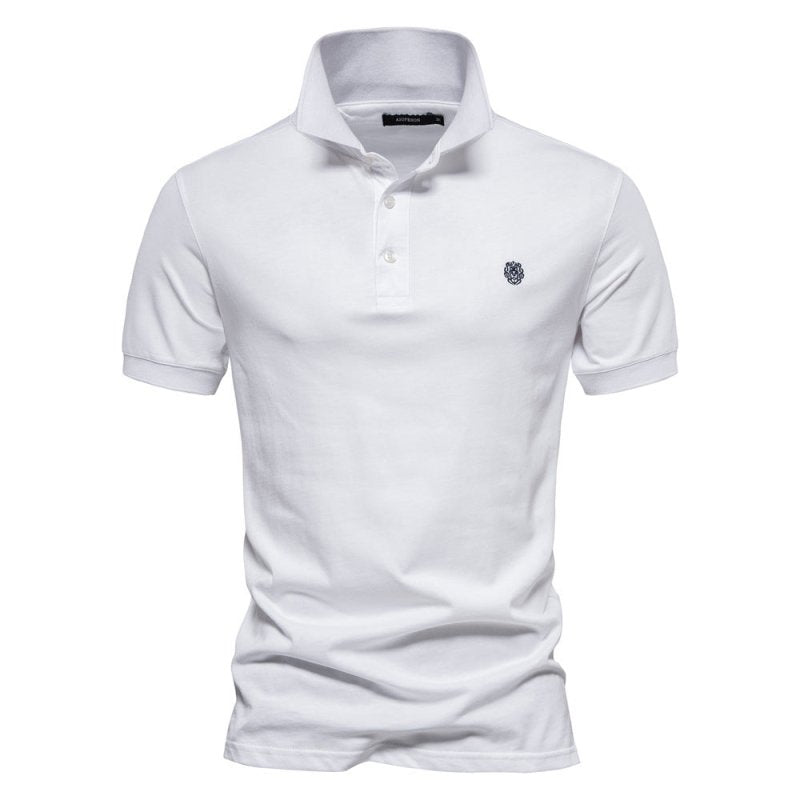 Herren Slim-Fit Poloshirt Elegantes Design Zeitlos