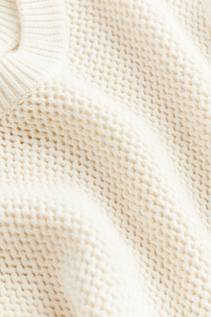 Herren Strickpullover Klassisch Grobstrick