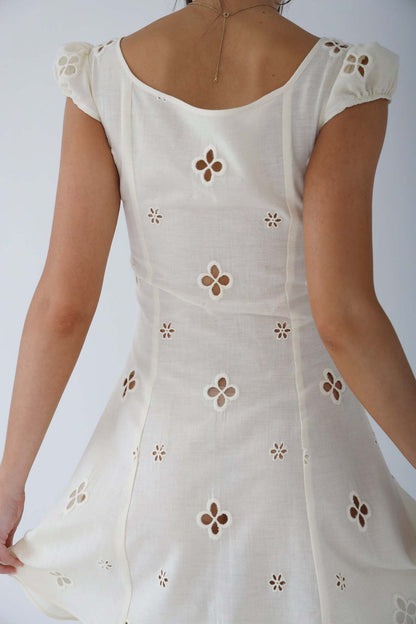 Damen Hochzeitskleid Midi Länge Elegant