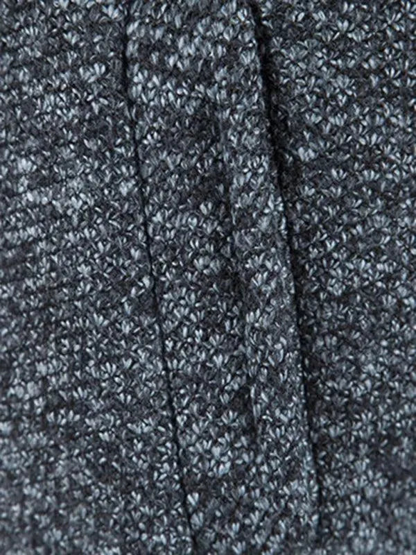 Herren Strickjacke Slim Fit Reißverschluss Modern