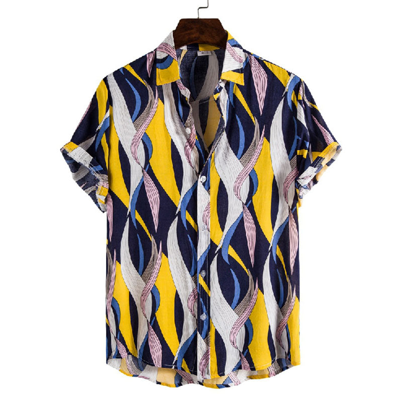 Herren Freizeithemd Boho Style Komfort Baumwolle - Norvielle