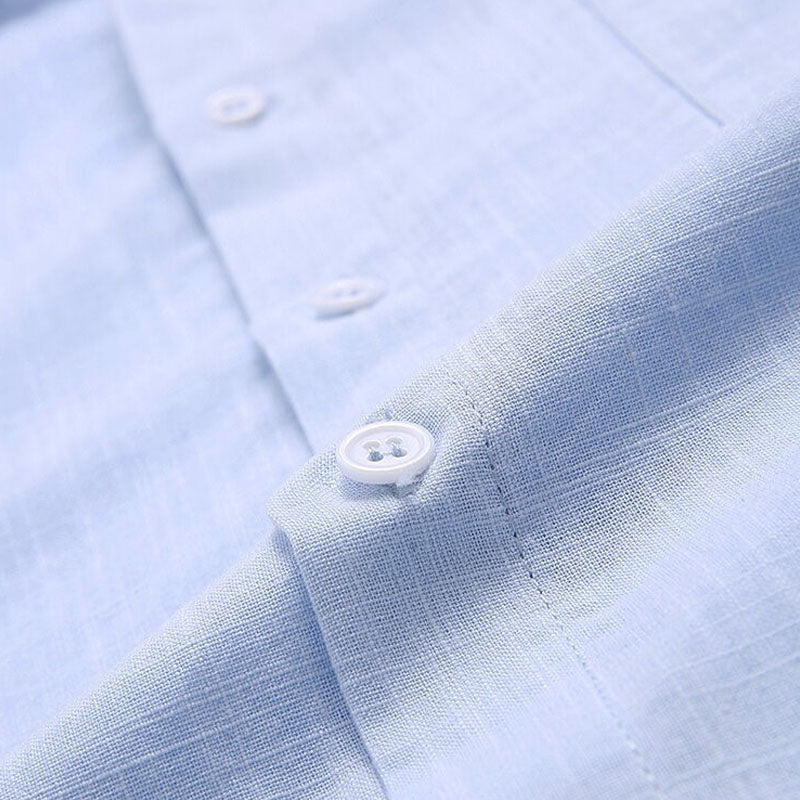 Herren Slim-Fit Kurzarmhemd für Alltag
