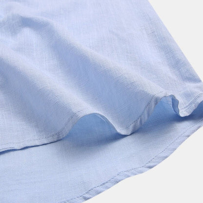 Herren Slim-Fit Kurzarmhemd für Alltag