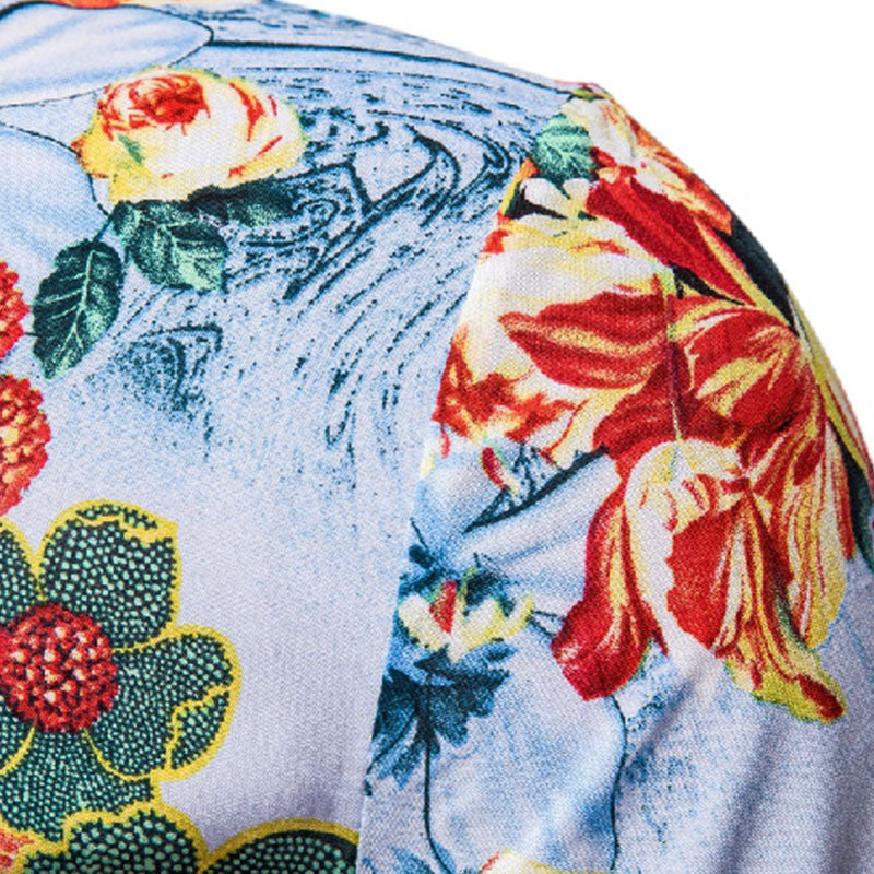 Herren Urlaubsshirt Leger mit Aufdruck