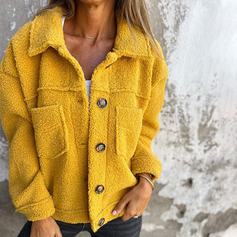 Damen Winterjacke Warm Kuscheliges Innenfutter
