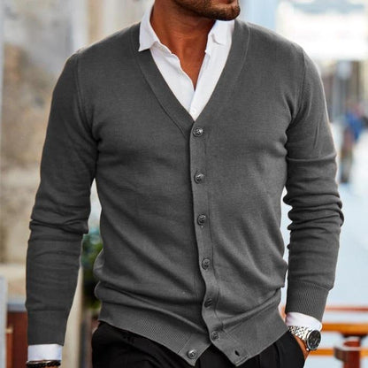 Herren Strickjacke Warm Bequem