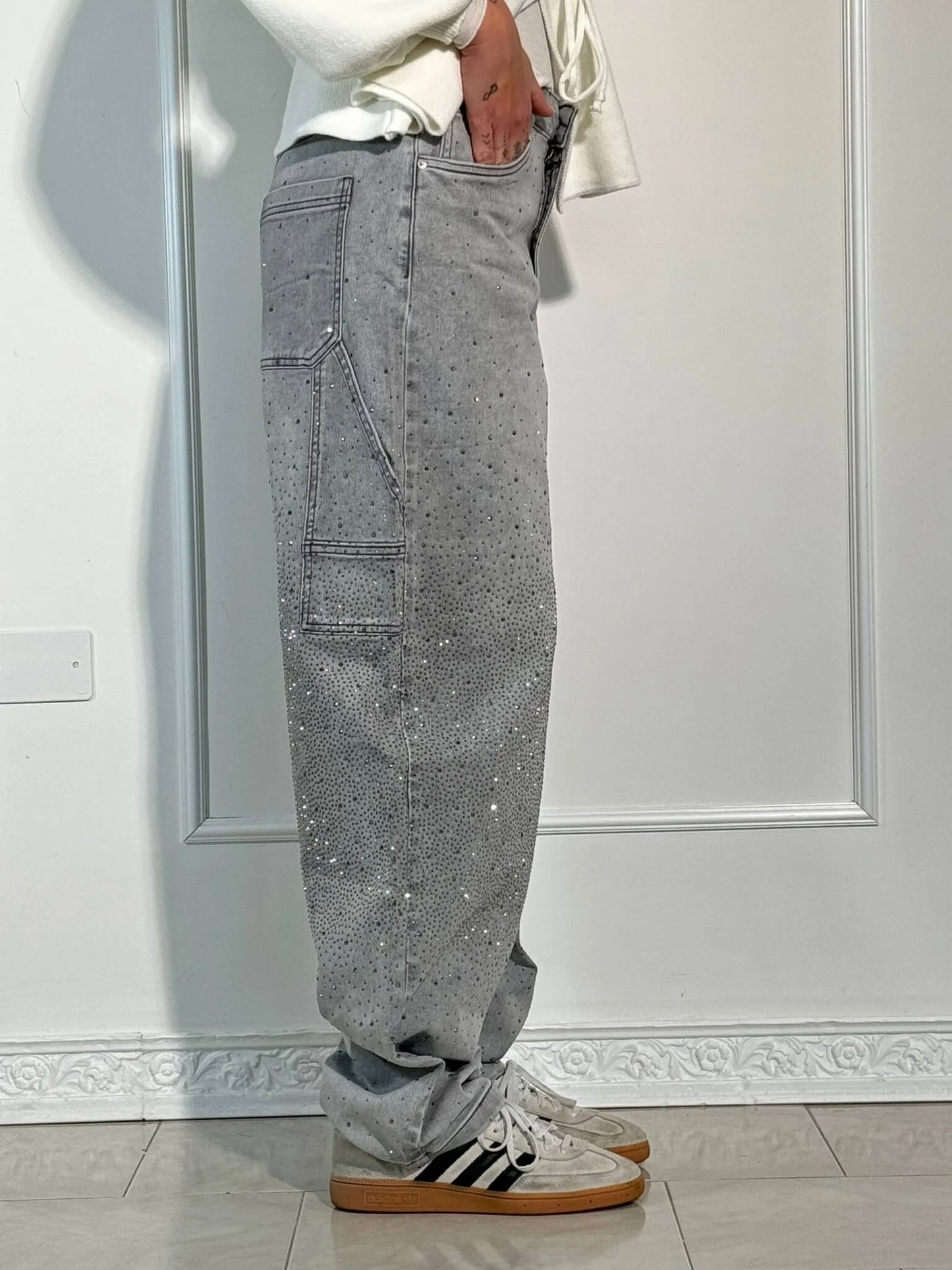Damen Hosen Weite Bequem Frühjahr