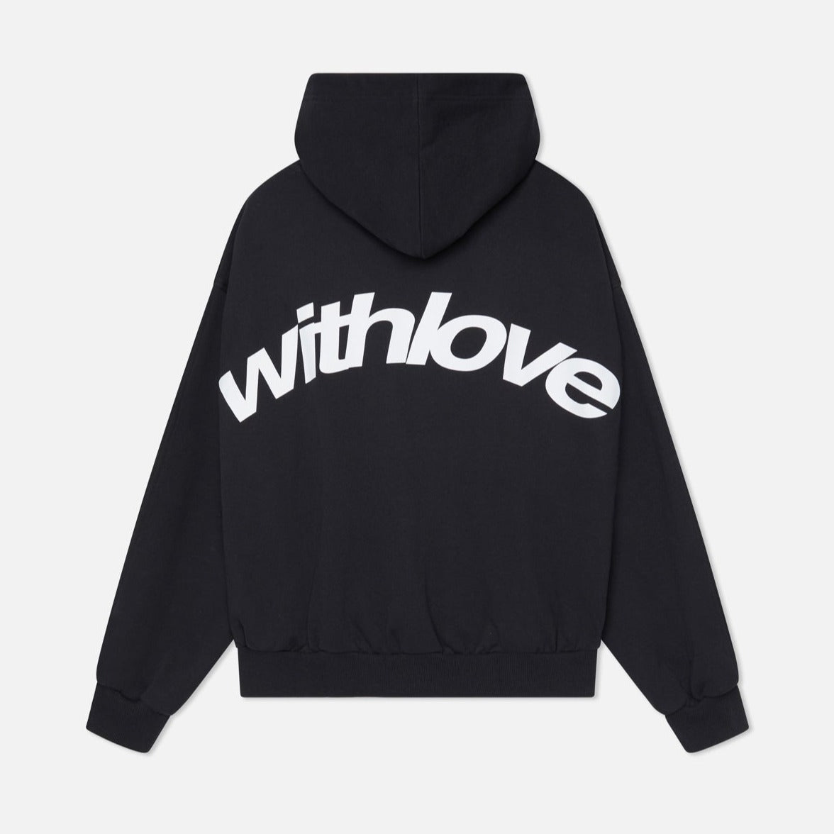 Damen Oversized Hoodie Love Print Groß