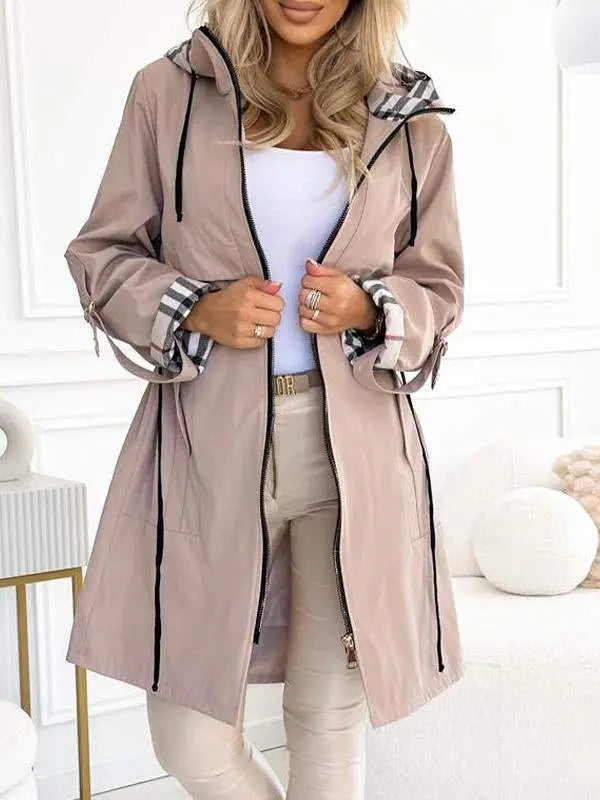 Damen Kapuzenjacke Modern Stylisch - Norvielle