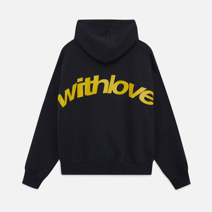 Damen Oversized Hoodie Love Print Groß