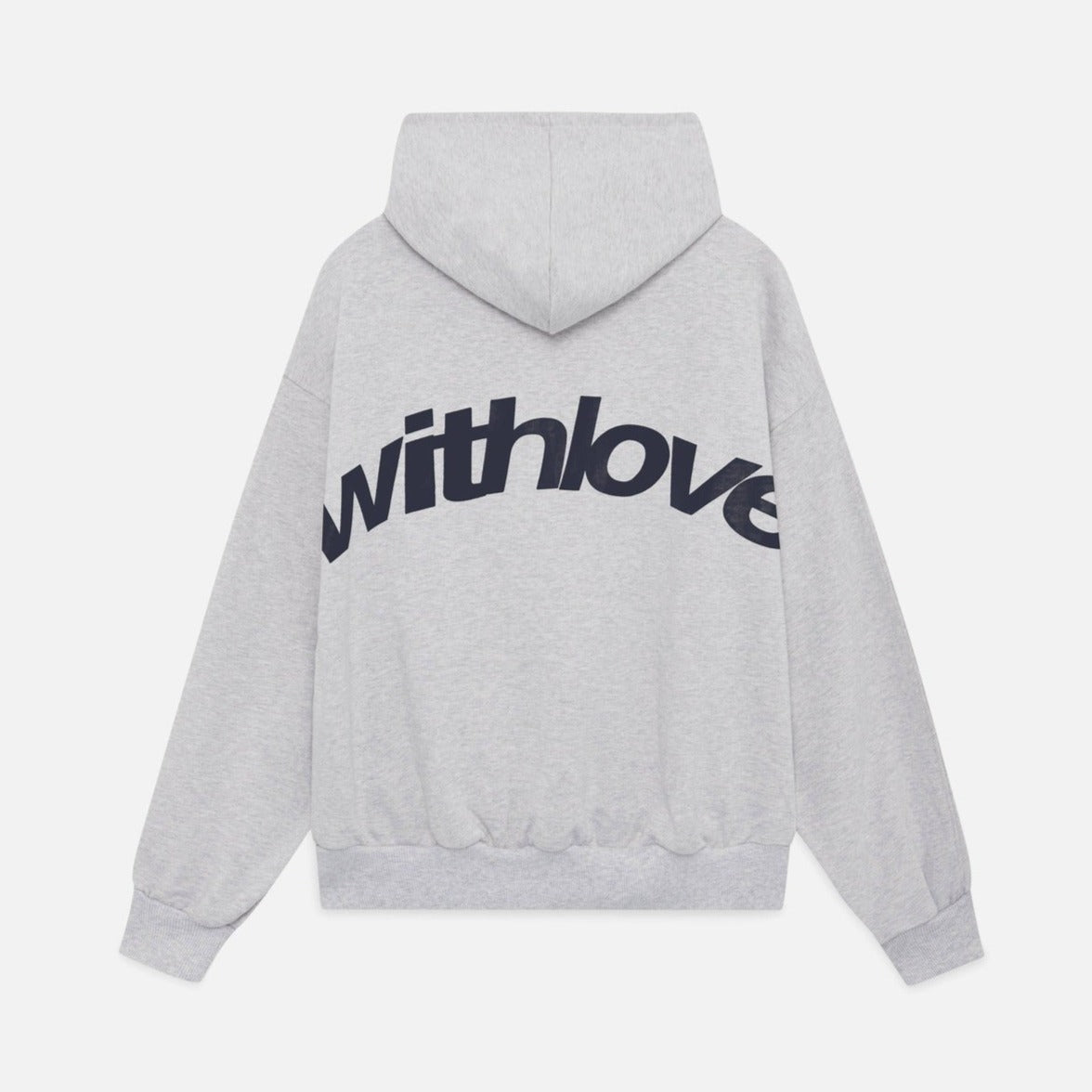 Damen Oversized Hoodie Love Print Groß