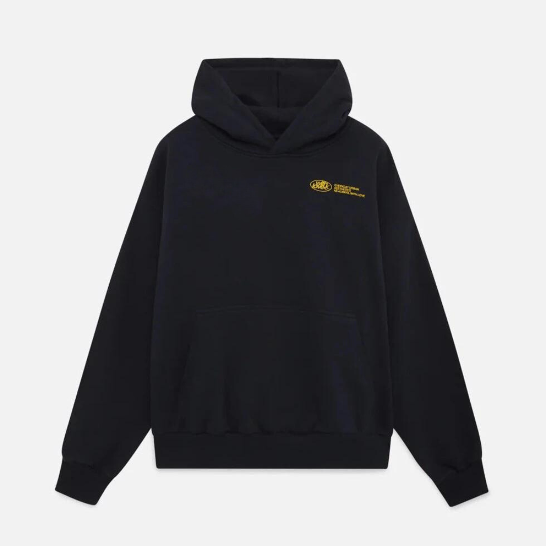 Damen Oversized Hoodie Love Print Groß
