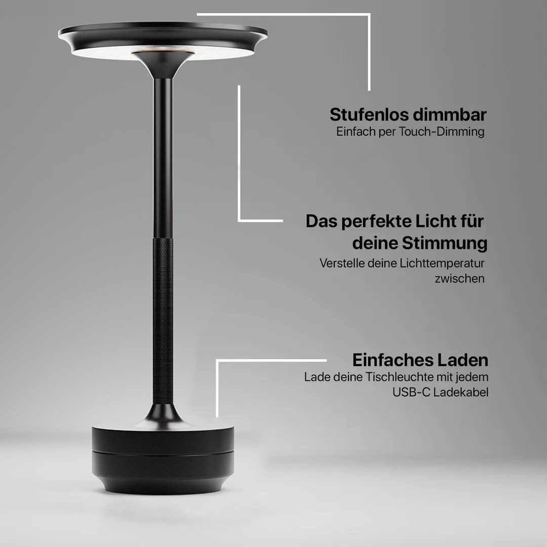 Retro Tischlampe Vintage Stil Modernes Licht