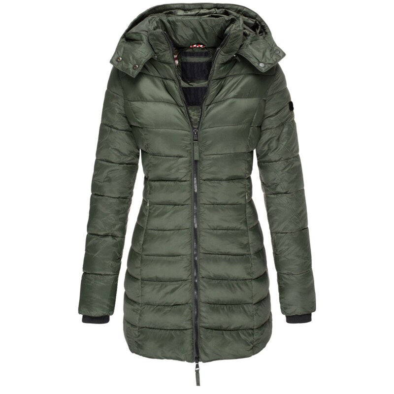 Damen Daunenjacke Elise Warm Isolierend