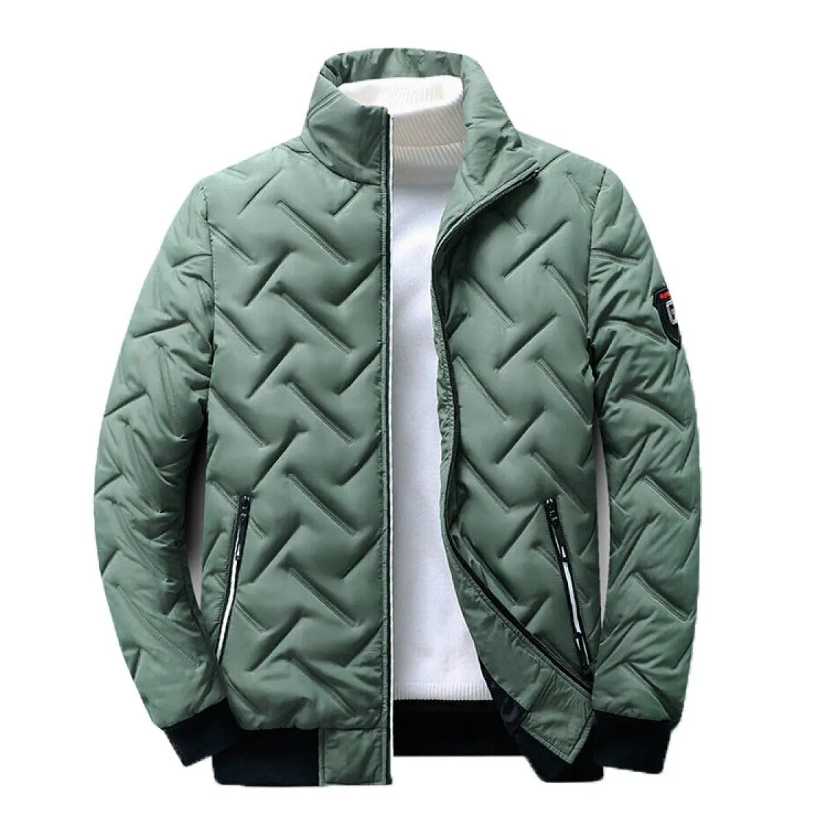 Herren Winterjacke Gewatteert Warm