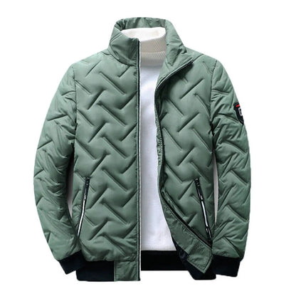 Herren Winterjacke Gewatteert Warm