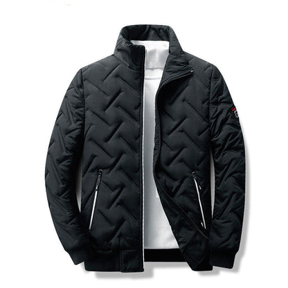 Herren Winterjacke Gewatteert Warm
