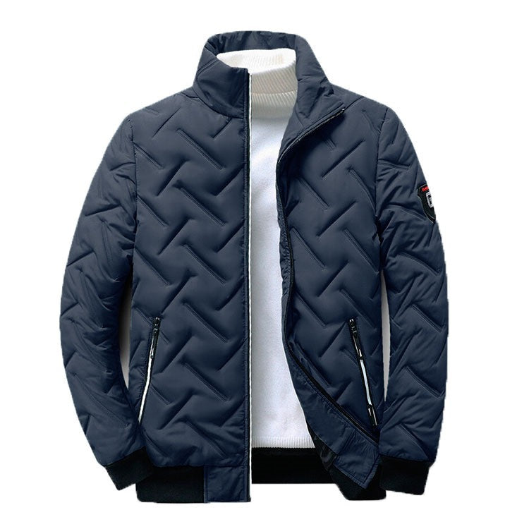 Herren Winterjacke Gewatteert Warm