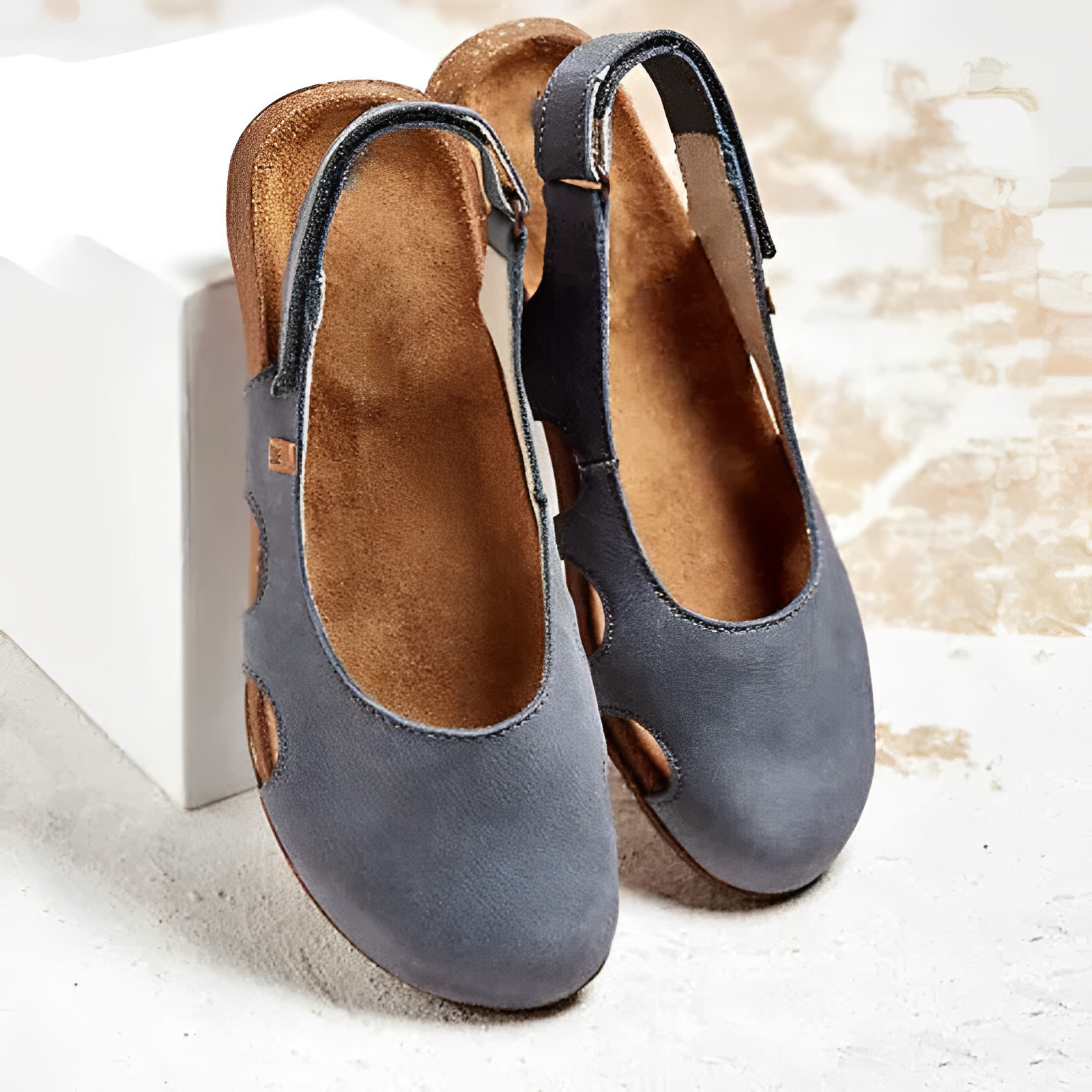 Damen Orthopädische Sandalen Geschlossen Komfort - Norvielle