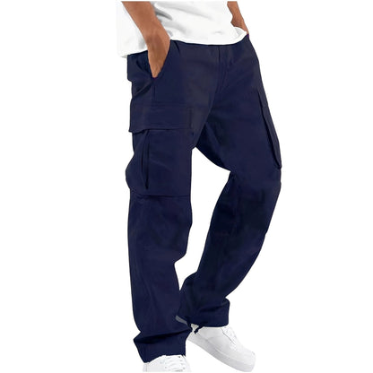 Herren Cargo-Hosen Bequem Modern