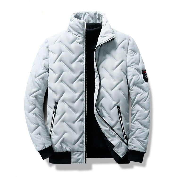 Herren Winterjacke Gewatteert Warm