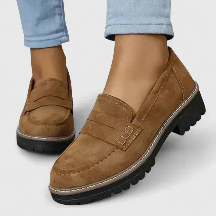 Damen Loafer Orthopädische Komfortschuhe Bequem