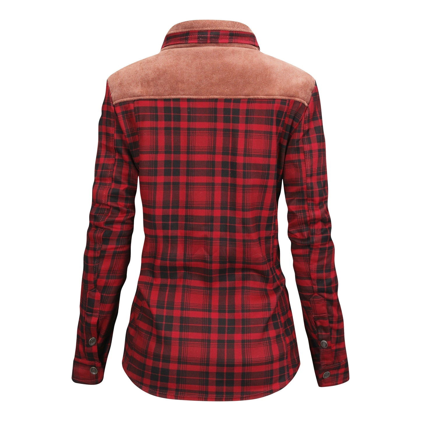Herren Flanellhemd Warm Gefüttert Modern