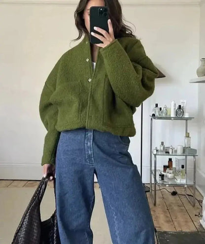 Aliah | Oversized Bomber Jacke Zendoo.de