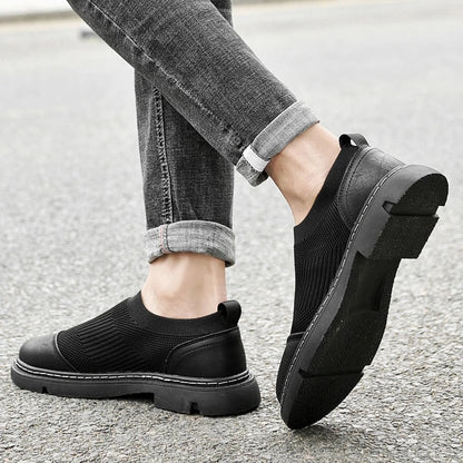 Herren Alltagsschuhe Bequem Leder