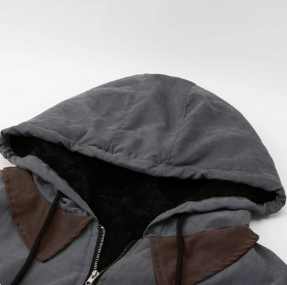 Herren Kapuzenjacke Reißverschluss