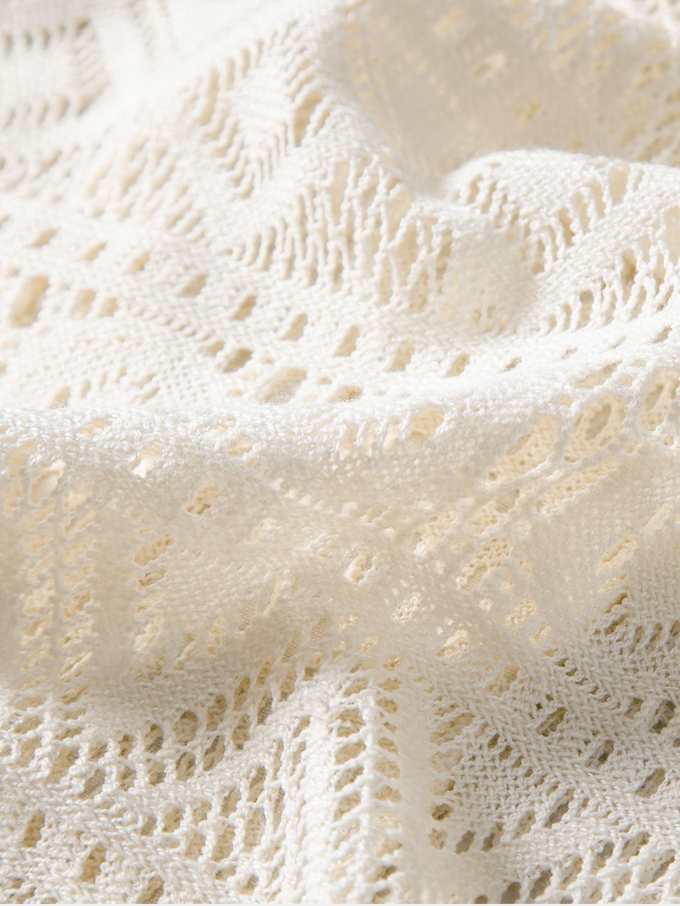 Damen Häkeltop Transparent Ethno Sommeroberteil