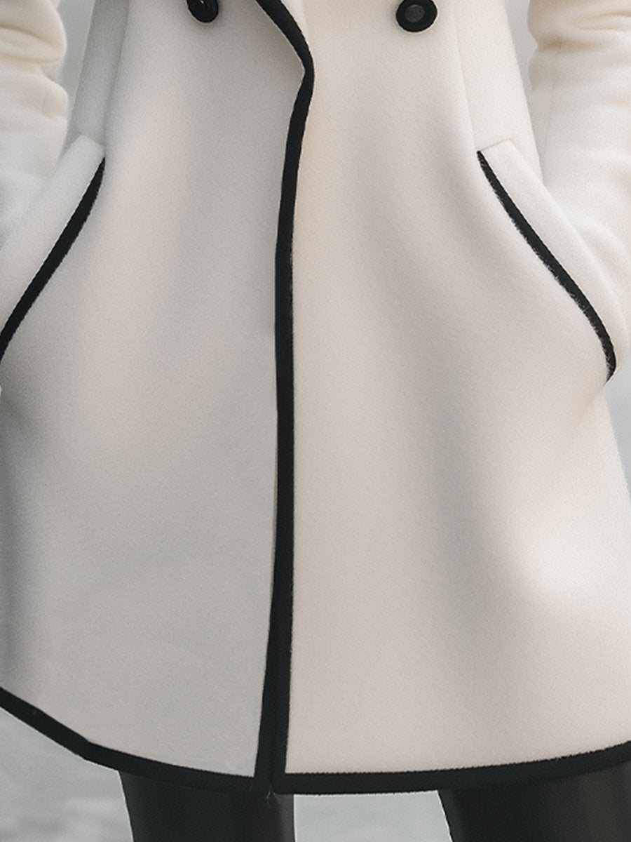 Damenjacke Schwarz Mit Akzenten Modern - Norvielle