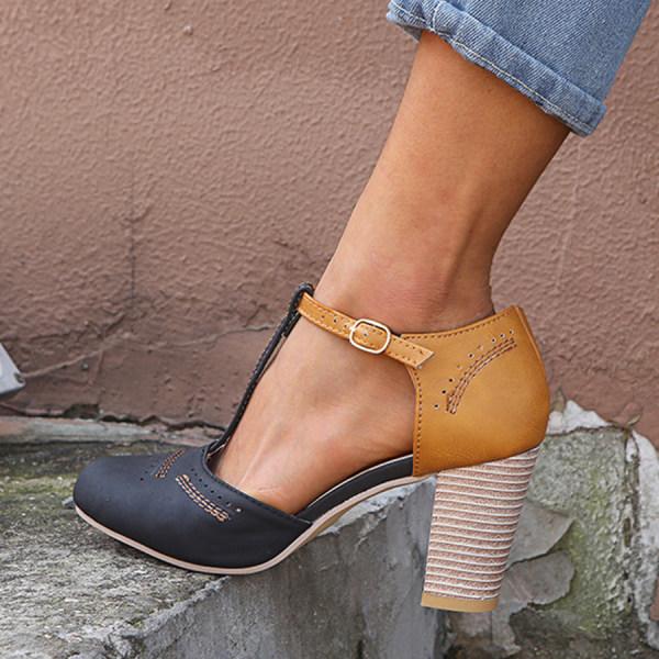Damen Stilettos Plateau Hochhackenschuhe